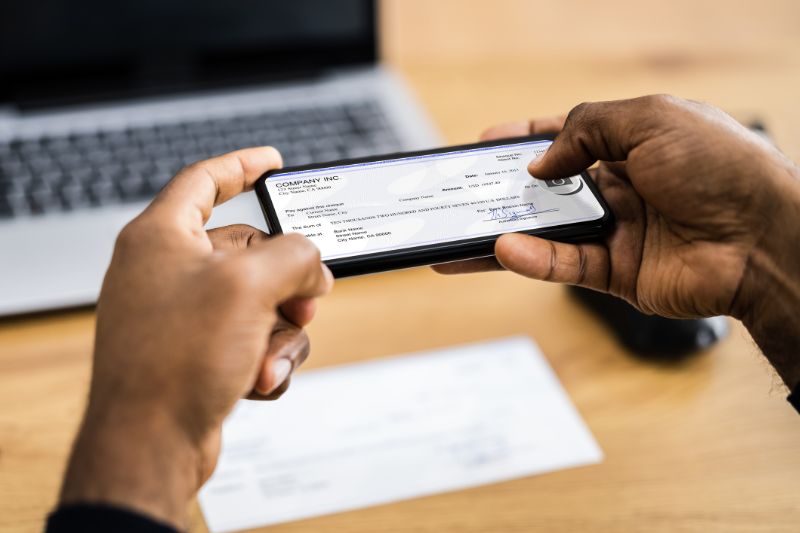How to Deposit a Check Without Visiting a Branch 