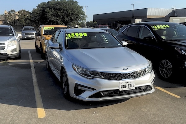 2019 Kia Optima LX Silver