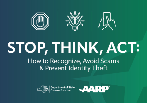 Event: Stop, Think, Act: Learn How to Recognize Scams and Prevent Identity Theft