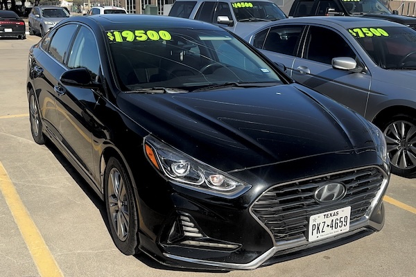 2018 Hyundai Sonata Limited Black