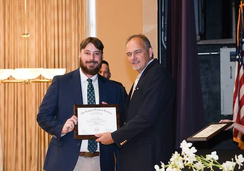 Joshua Whitehead Finishes Top 5 in Graduate School of Banking Class