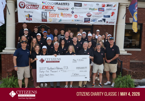 Citizens Bank & Trust Hosts 12th Annual Citizens Charity Classic, Raises $45,000 for Northeast Alabama FCA