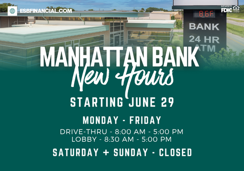Manhattan Location Hours Update