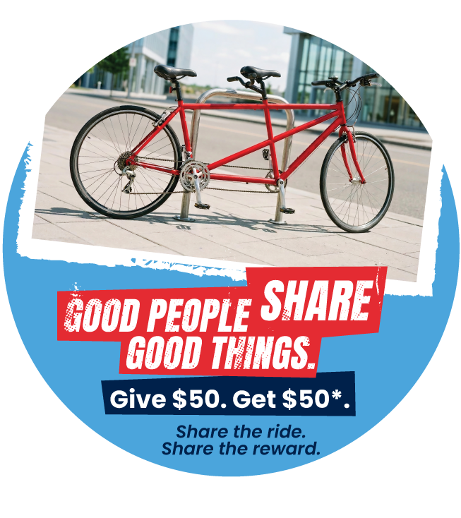 2026 Member Referral Share the Ride