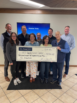 $31,250 Donation to Your Community Connection (YCC Family Crisis Center)