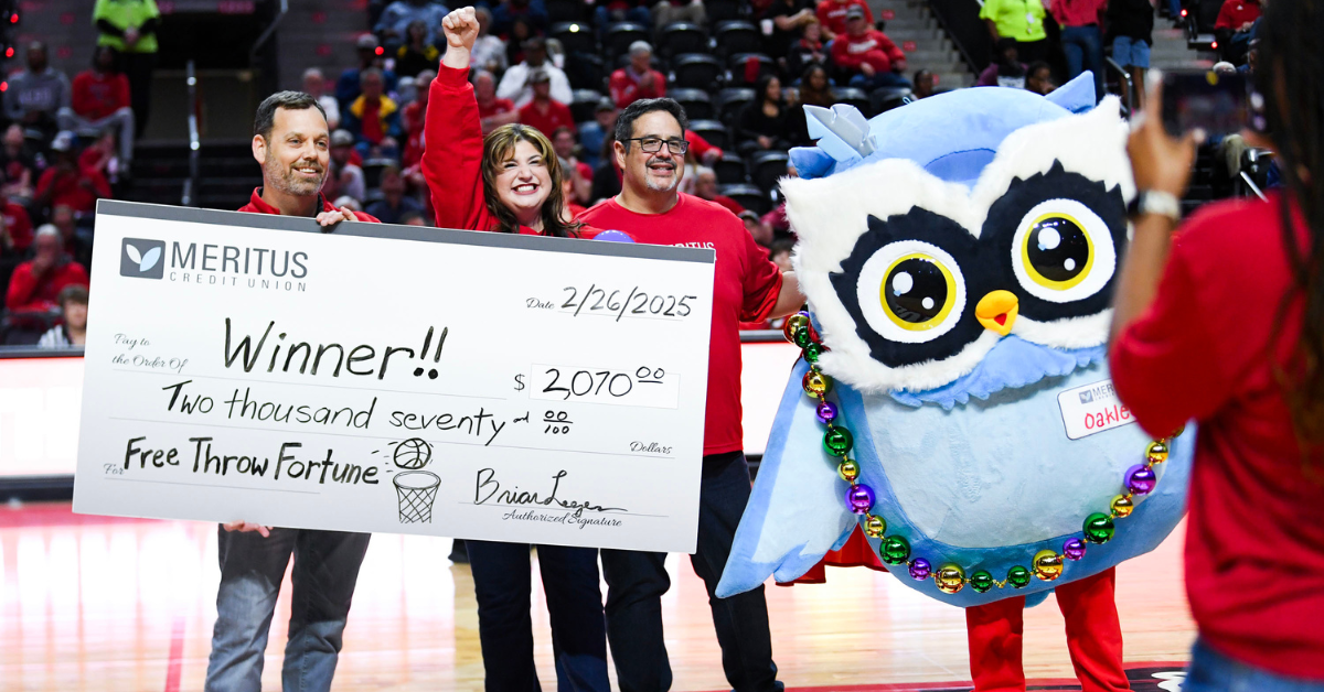 Official Credit Union of the Ragin Cajuns