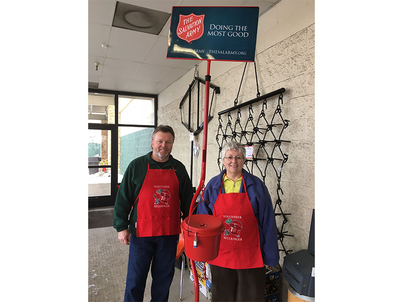 Dave and Melissa Ringing Bells