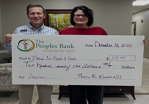 The Peoples Bank Proudly Supports BC Reads & Feeds