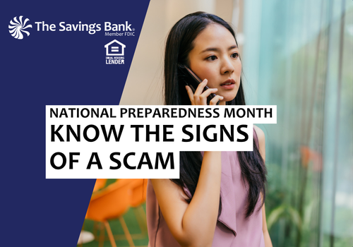 Financial Preparedness: Know the Signs of a Scam 