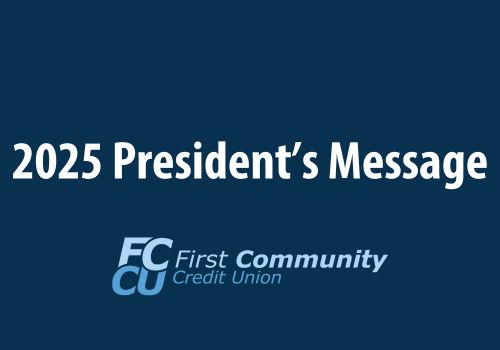 2025 President's Message