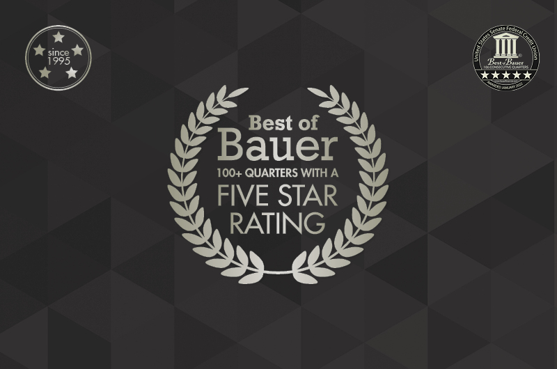 U.S. Senate Federal Credit Union Earns BauerFinancial’s Highest "Best of Bauer" Honor