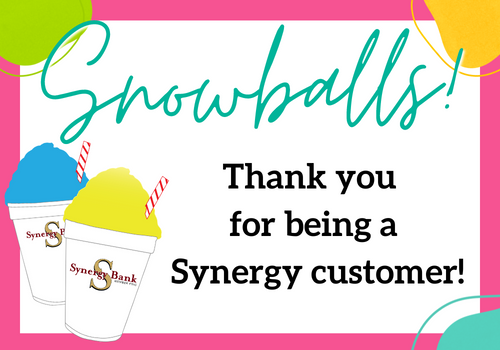 Enjoy a Free Snowball for Customer Appreciation