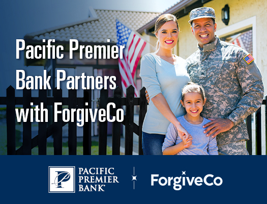 Image of Pacific Premier Bank Partners with ForgiveCo to Help Relieve $1 Million in Medical Debt for Veterans