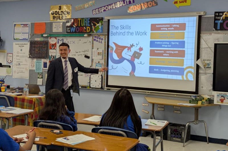 Money, Marketing & Making a Difference: Career Day @ MLK Jr Middle School (Beltsville, MD)
