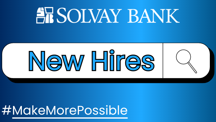 Solvay Bank Announces New Hires