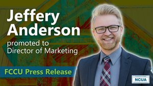 FCCU promotes Jeffery Anderson to Director of Marketing