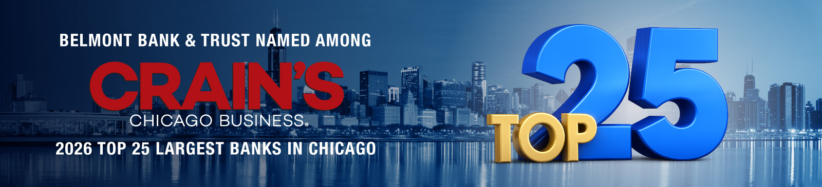Crain's Top 25 Largest Banks in Chicago