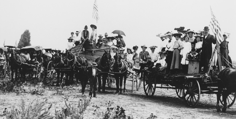 1870s 4th of July Celebration with the Evans Family