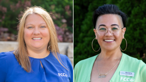 Lozano and Huser Earn Financial Counseling Certification  