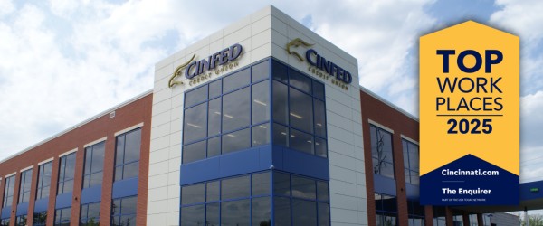 Cinfed Named Top Workplace for 10th Consecutive Year