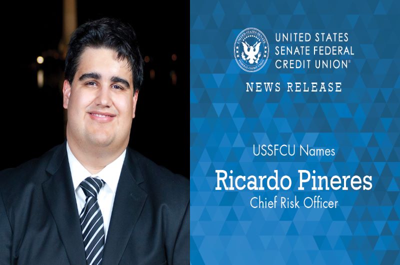 U.S. Senate Federal Credit Union Appoints Ricardo Pineres as Chief Risk Officer