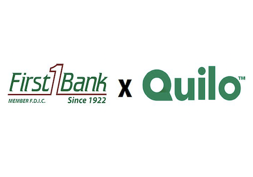 First Bank Partners with Quilo!