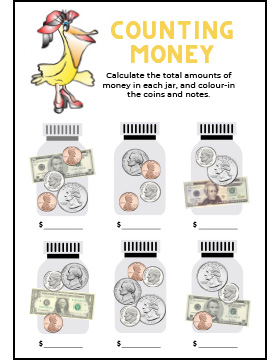 Worksheet - Counting Money