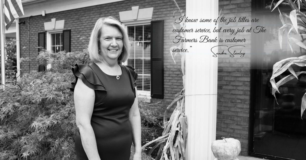 Humans of The Farmers Bank: Sandra Stanley 