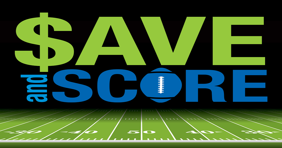 Save and Score Giveaway.