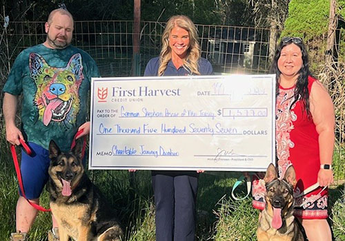 Charitable Journey Donation to the German Shepherd Rescue of New Jersey