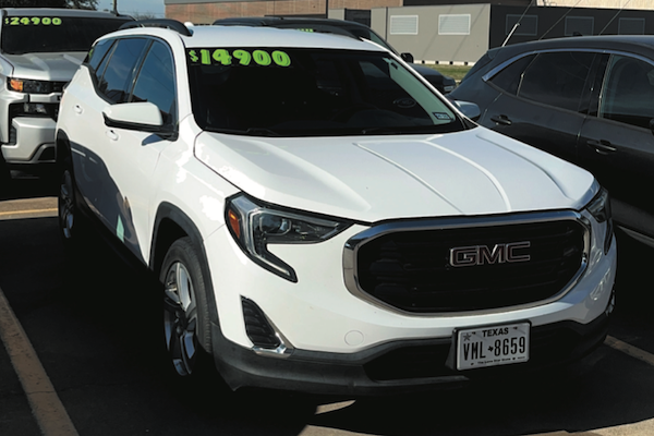 2018 GMC Terrain SLE White