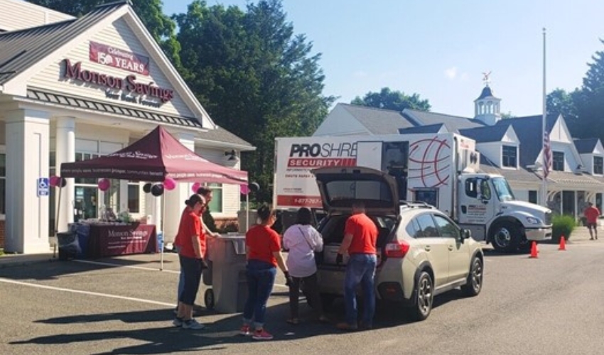 Monson Savings Bank is Hosting a FREE Shred Day on Saturday, June 14th at Monson Branch