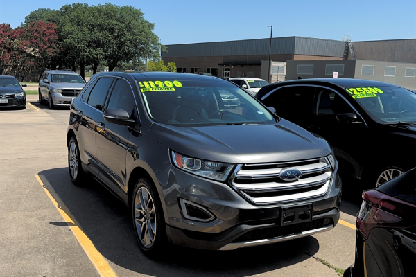2016 Ford Edge Titanium Gray