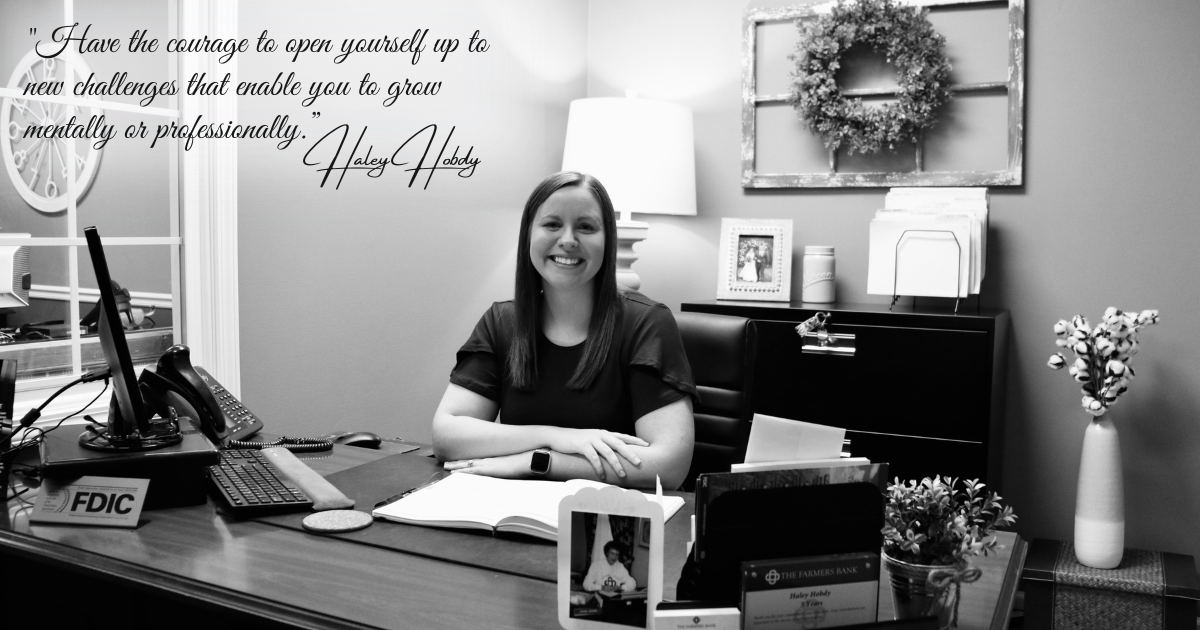 Humans of The Farmers Bank: Haley Hobdy