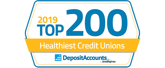 USSFCU Recognized by DepositAccounts.com in 2019 Top 200 Healthiest Credit Unions in America