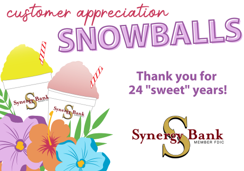 Enjoy a Free Snowball For Customer Appreciation!