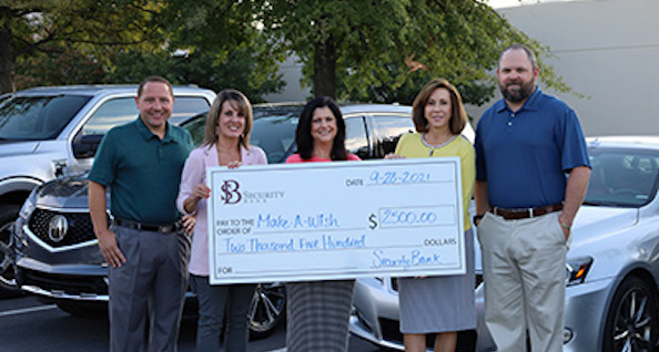 Security Bank Raises Money for Make-A-Wish Security Bank Raises Money for Make-A-Wish