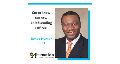 "Hunter settles in to new role as chief lending officer at Alternatives Federal Credit Union" - CNY Business Journal "Hunter settles in to new role as chief lending officer at Alternatives Federal Credit Union" - CNY Business Journal