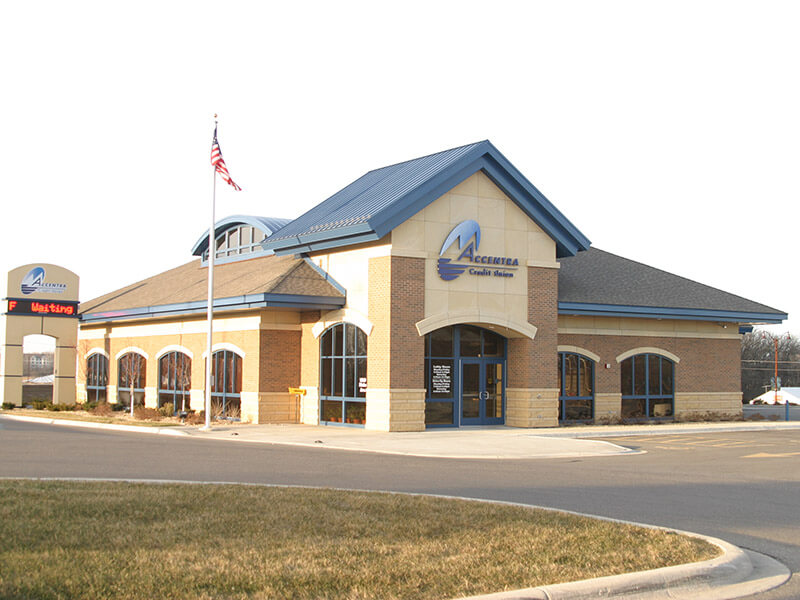 Accentra Credit Union's Albert Lea branch shown here in 2008.
