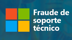 Alerta de fraude de soporte tecnico