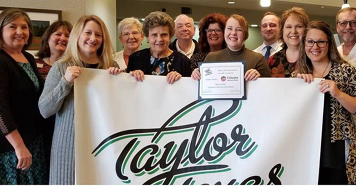 Taylor Chamber of Commerce Customer Service Award Taylor Chamber of Commerce Customer Service Award