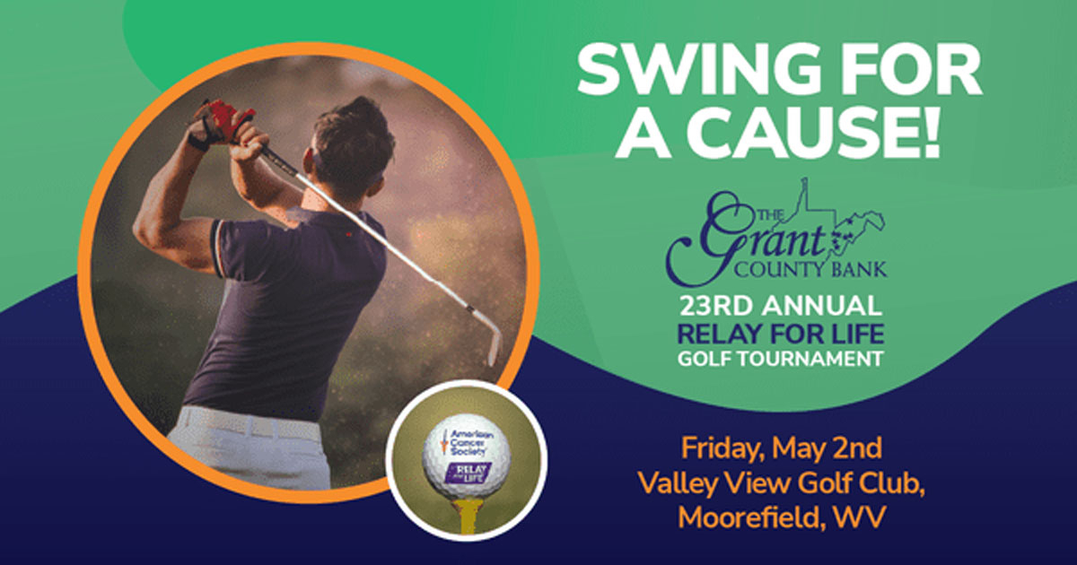 Swing for a Cause at the 23rd Annual Grant County Bank Relay for Life Golf Tournament