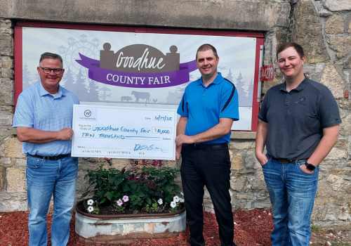 $10,000 Grant Presented to Goodhue County Fair