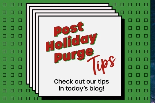 Take Stock of Your Stuff with the Post Holiday Purge