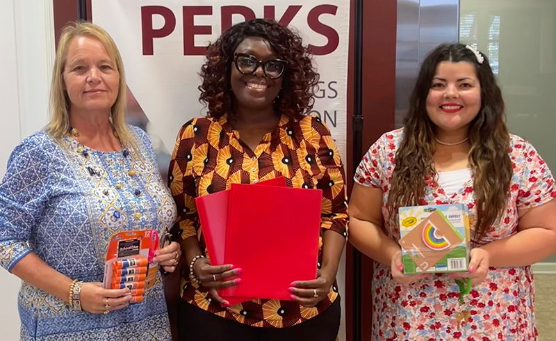 Tabitha Ransome PACK THE BUS | Synergy Bank | Houma, LA - Thibodaux, LA