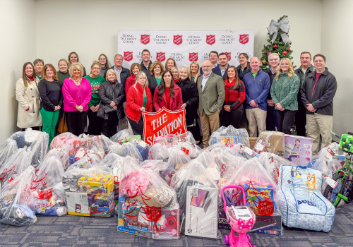 Volunteer Bank Continues Holiday Tradition of Giving, Bringing Hope to Families through Salvation Army Angel Tree Program
