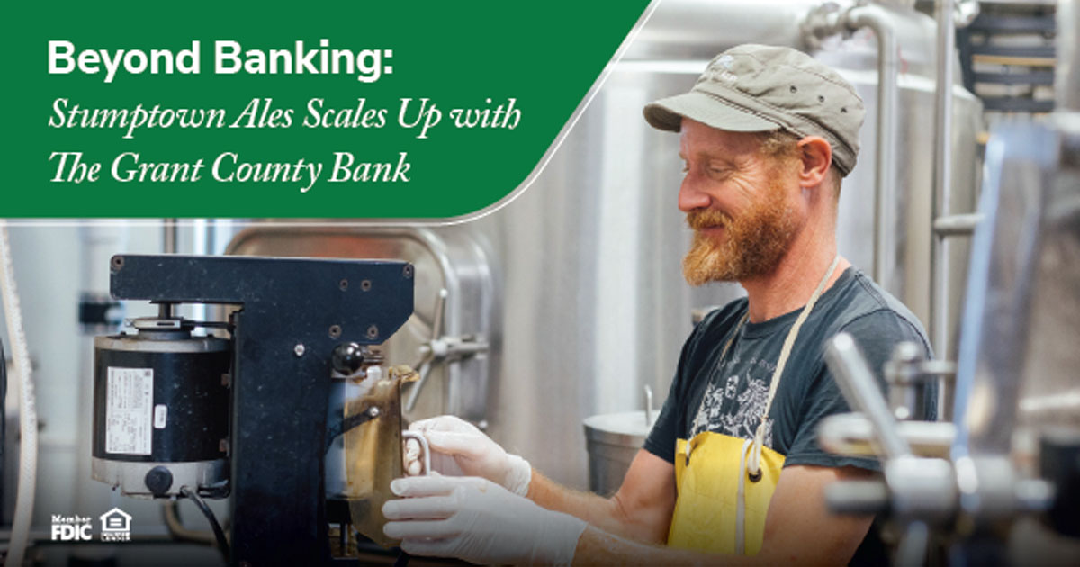 Beyond Banking: Stumptown Ales Scales Up with Grant County Bank