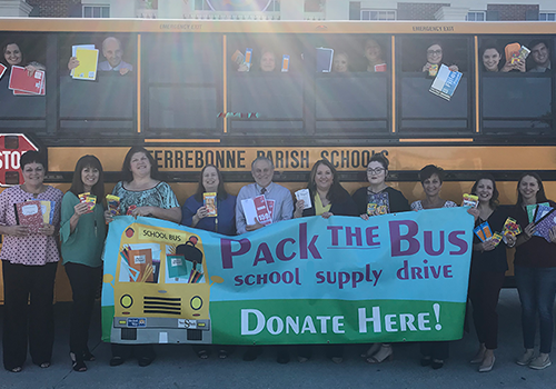 Help Synergy Bank & United Way Pack The Bus!