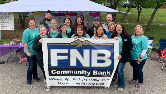 FNB Community Bank's 2019 Relay For Life Team raises $11,000!