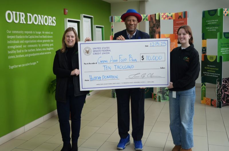 USSFCU Delivers $75,000 to Local Food Banks Ahead of the Holiday Season